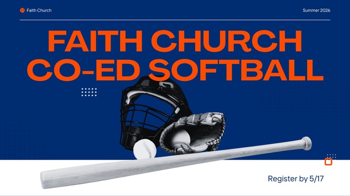 Faith Co-ed Softball Team logo