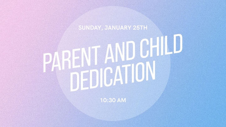Parent and Child Dedication logo