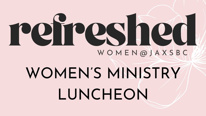 Refreshed Women's Ministry Luncheon logo