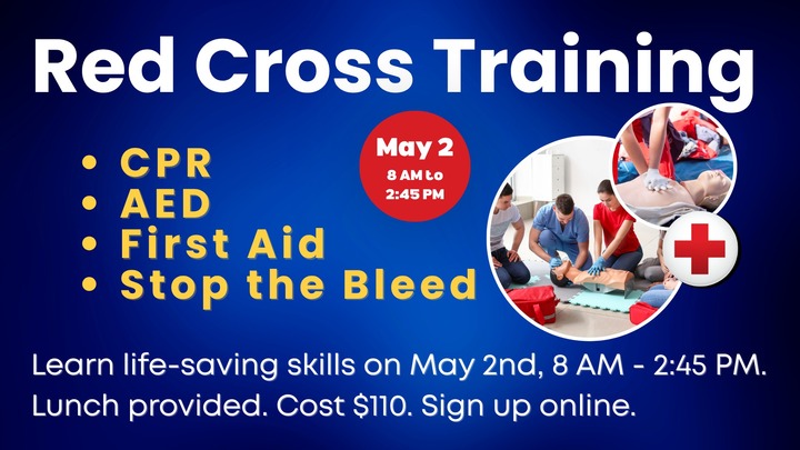 CPR-AED-First Aid-Stop the Bleed Training logo