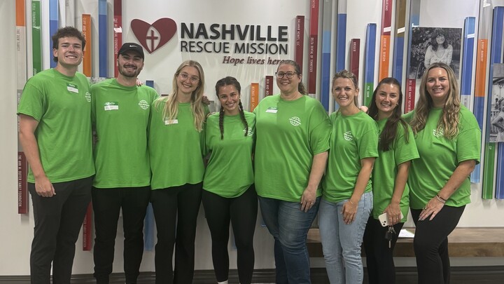 Outreach Unhoused - Nashville Rescue Mission Women's Breakfast logo