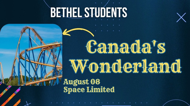 Bethel Students Canada's Wonderland Trip 2026 logo