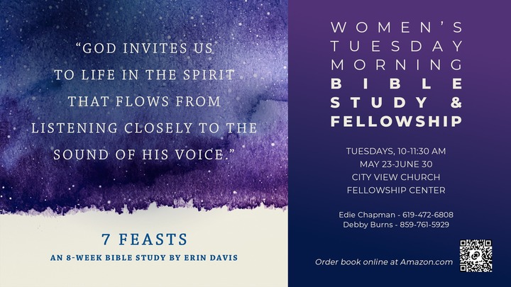 Women's Tuesday Bible Study - May 23 -June 30, 2026 logo