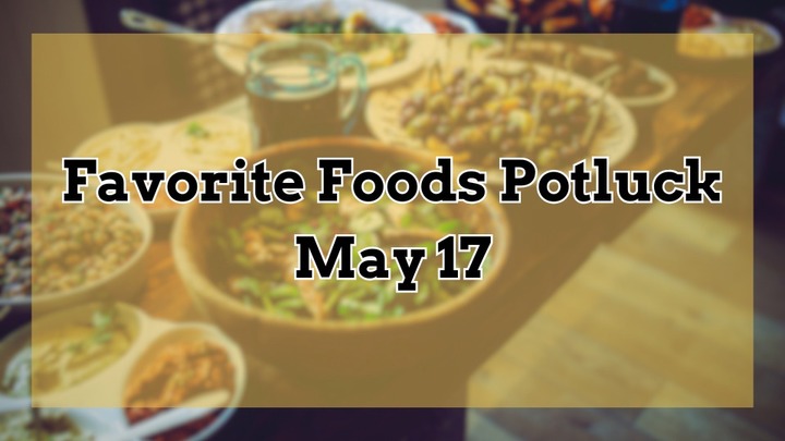 Favorite Foods Potluck logo