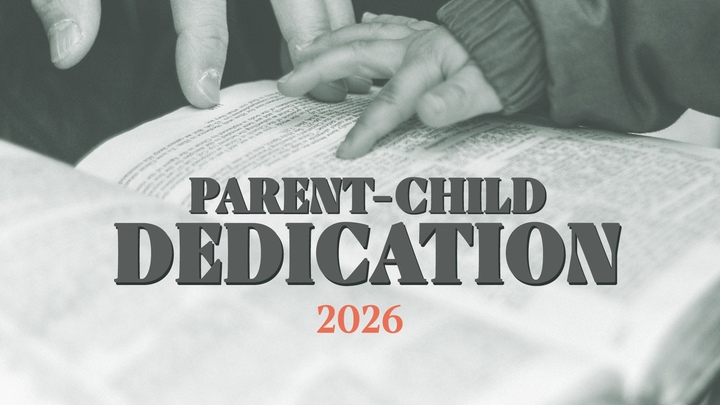 Parent-Child Dedication 2026 logo