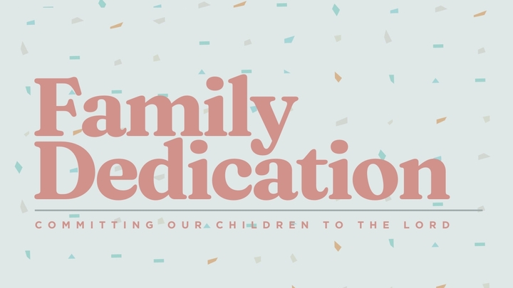 Family Dedication Fall 2026 logo