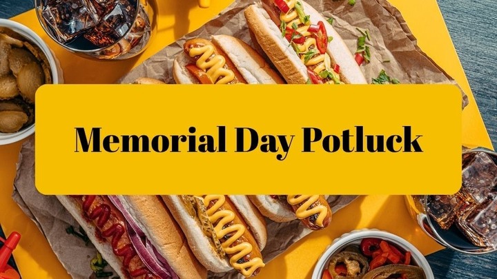 Memorial Day Potluck  logo