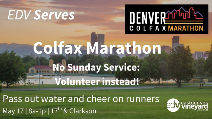 EDV Serves: Colfax Marathon