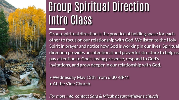 Intro to Group Spiritual Direction - Intro Class logo
