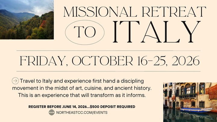 Missional Retreat to Italy - First Time Travelers! logo