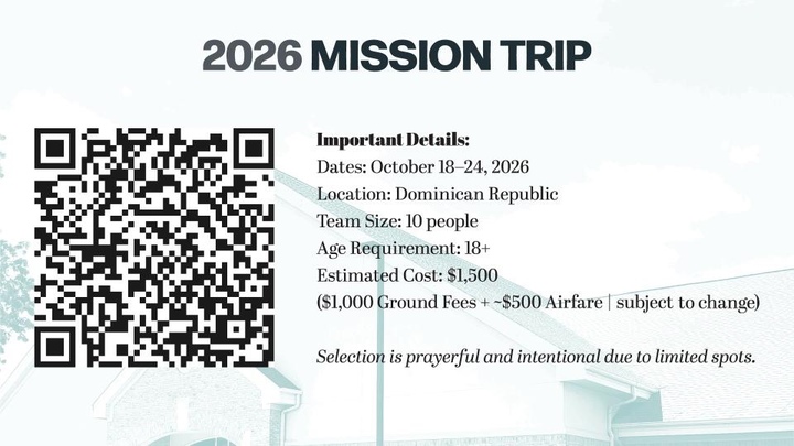 Dominican Republic Missions Trip Application logo