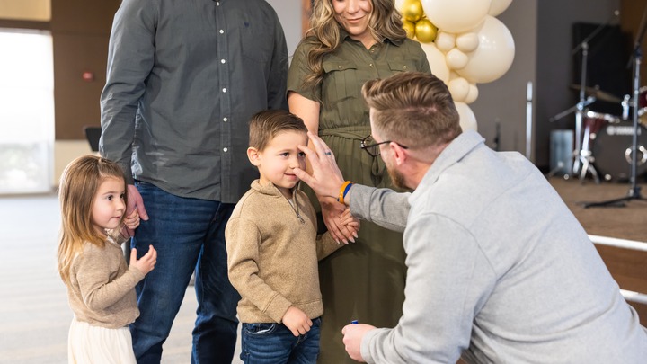 Pre-Register for Child Dedications logo