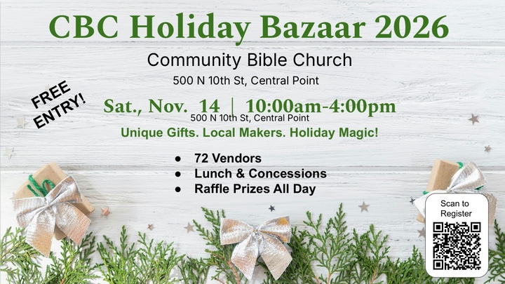 2026 Central Point Holiday Bazaar
