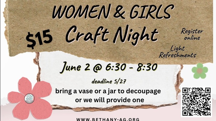 Women's Craft Night logo