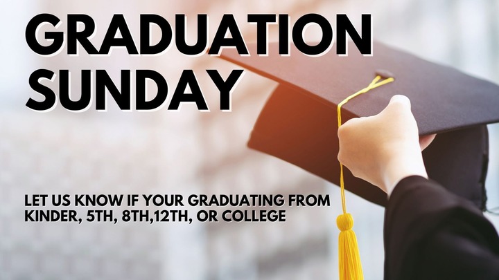 Graduation Sunday 2026 logo