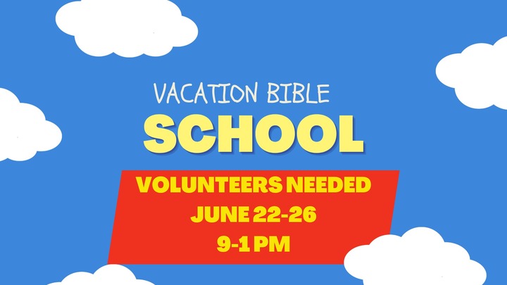 VBS Volunteer Sign up logo