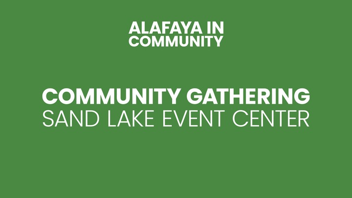 Alafaya | Community Gathering | Sand Lake logo