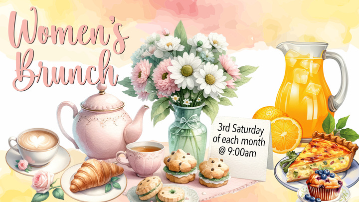 Women's Brunch 9-10:30am logo