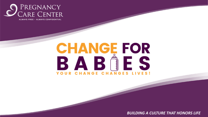 Pregnancy Care Center Baby Bottle Drive logo