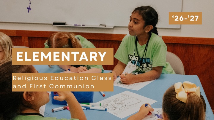 Elementary Religious Education Class 2026-27 logo