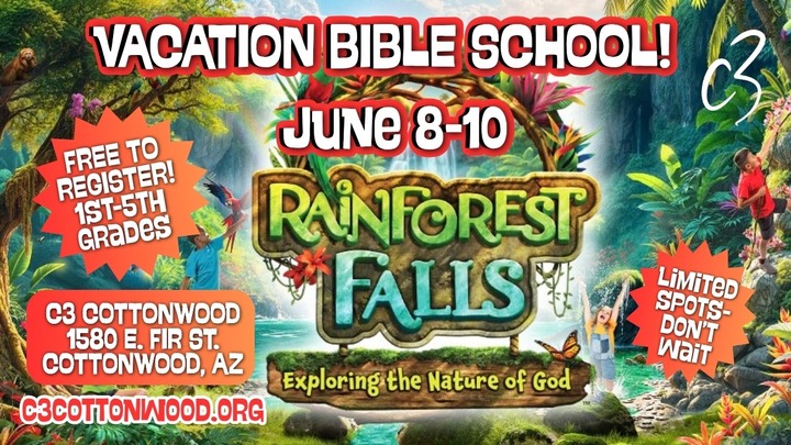 VBS | C3 Cottonwood June 8-10, 2026 logo