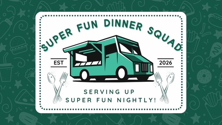 SUPER FUN DINNER SQUAD! logo