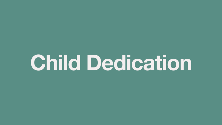 Child Dedication logo
