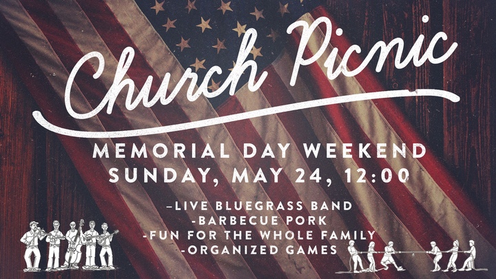 Church Picnic - Memorial Day Weekend logo