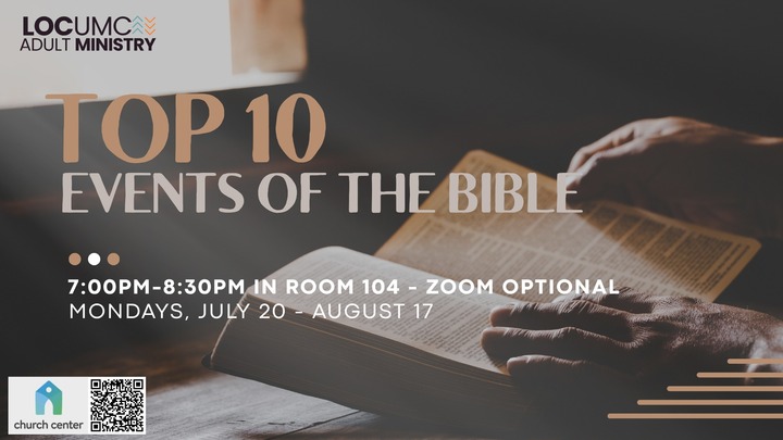 Top 10 Events of the Bible logo