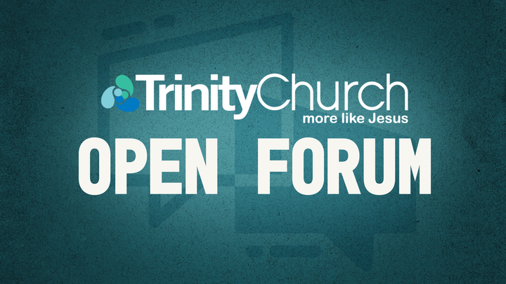 Trinity Open Forum 2026 logo