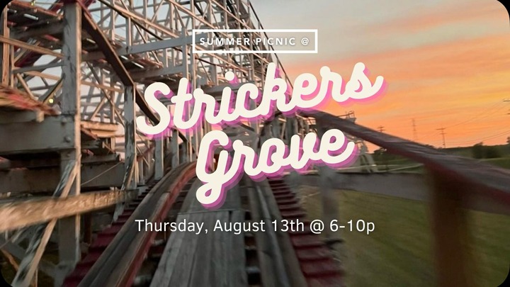 Summer Picnic at Stricker's Grove logo