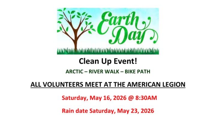 Earth Day Cleanup Event - West Warwick logo