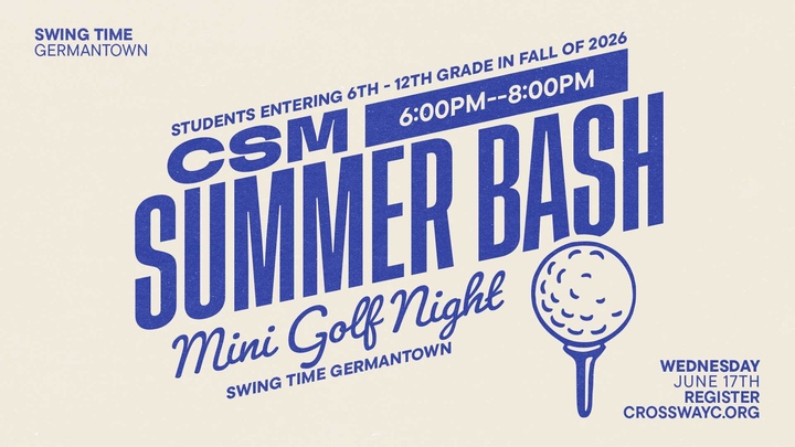 CSM Summer Bash: Mini Golf Night logo
