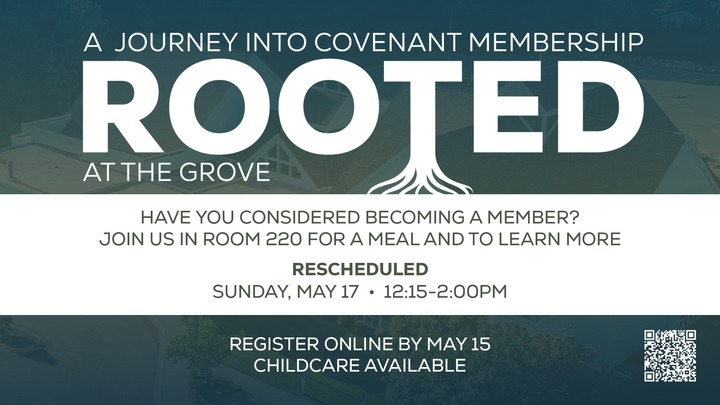 Rooted at The Grove: Membership Class logo