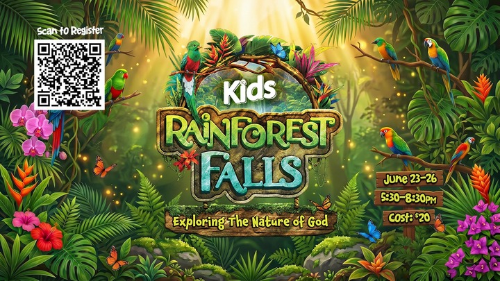 Rainforest Falls VBS logo
