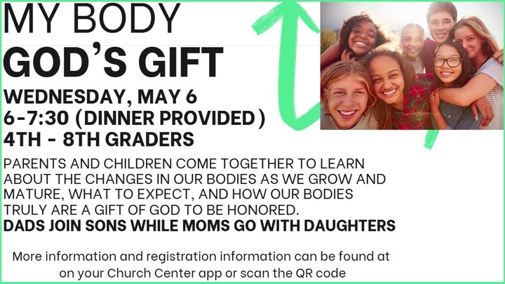 My Body, God's Gift logo