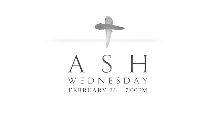 Ash Wednesday Night of Worship logo image