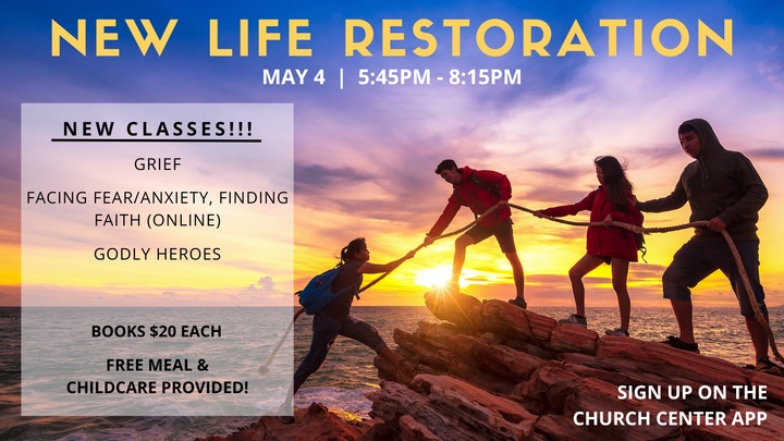 New Life Restoration  Sign Ups logo