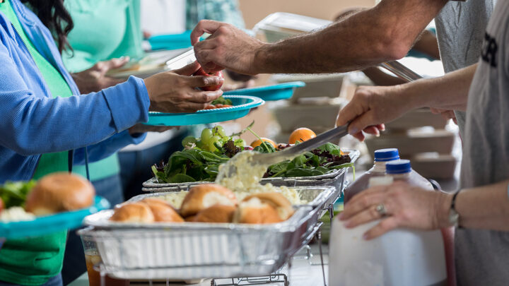 Emory Farmer's Project Meal Serving logo