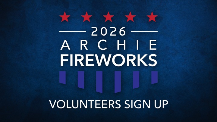 Archie Fireworks Volunteer Registration - 2026 logo