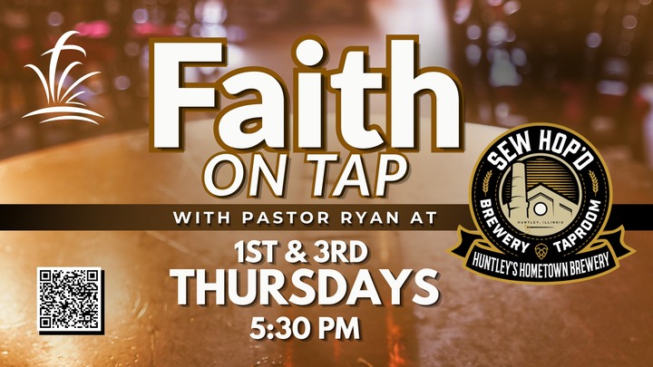 Faith on Tap with Pastor Ryan logo