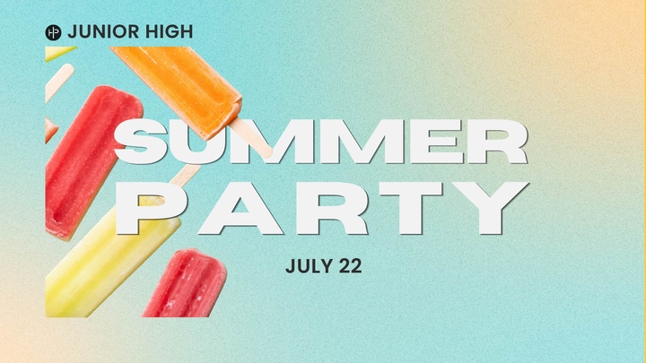 Junior High Summer Party logo