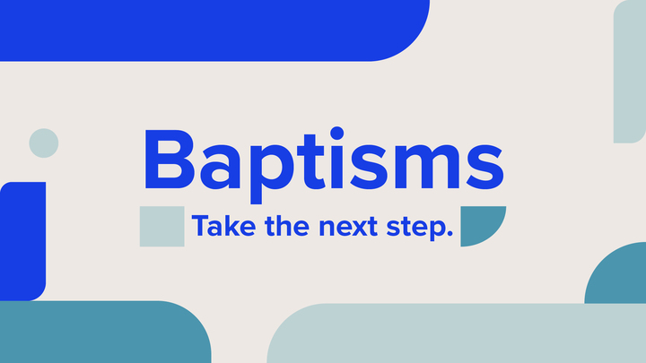 Water Baptism - November 1, 2026 logo