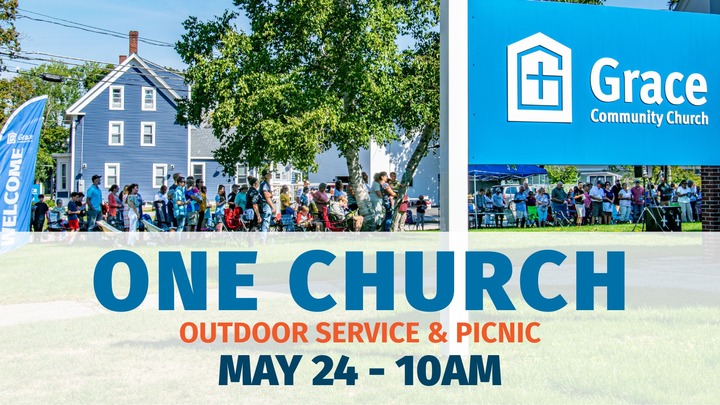 ONE CHURCH Outdoor Service & Picnic logo