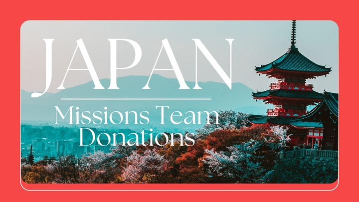 Japan Mission Team Donation logo