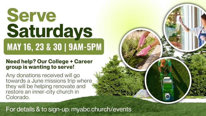 Serve Saturdays logo