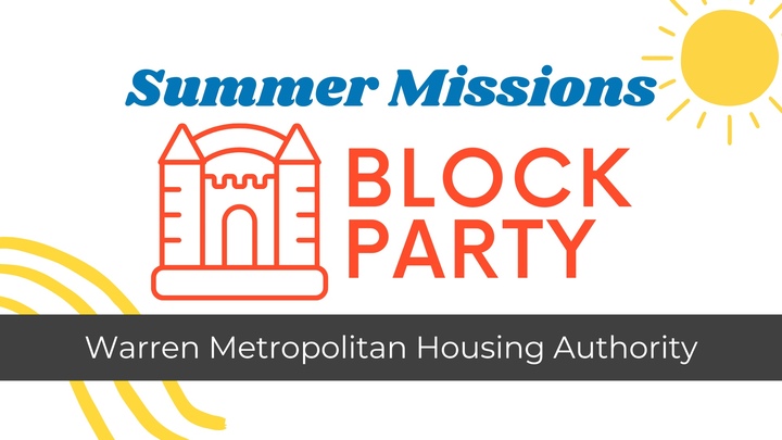 Block Party – Warren Metropolitan Housing Authority logo