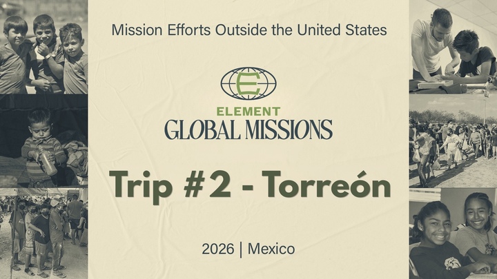 Torreón Missions Trip 2026 Registration (November 2026) logo