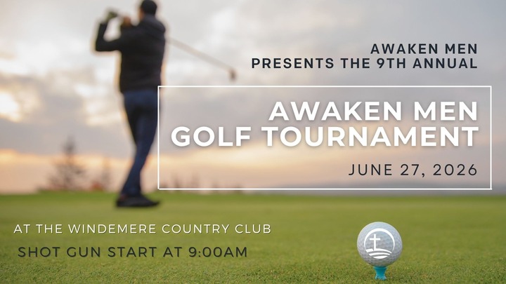 2026 Men's Golf Tournament logo