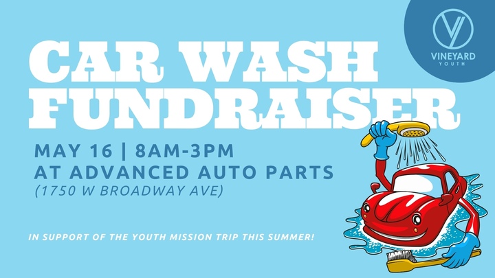 Car Wash: Youth Mission Trip Fundraiser logo